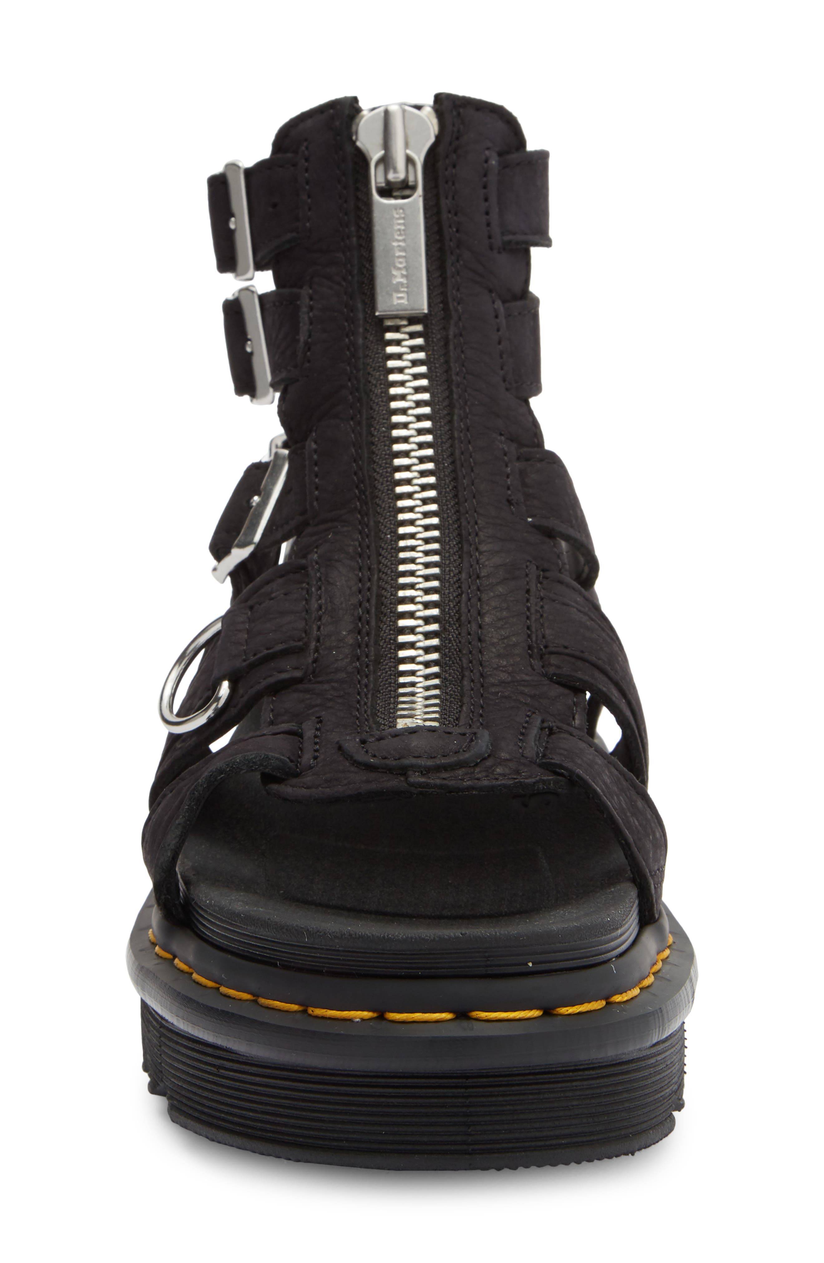 Dr. Martens Olson Gladiator Sandal, Alternate, color, Charcoal Grey
