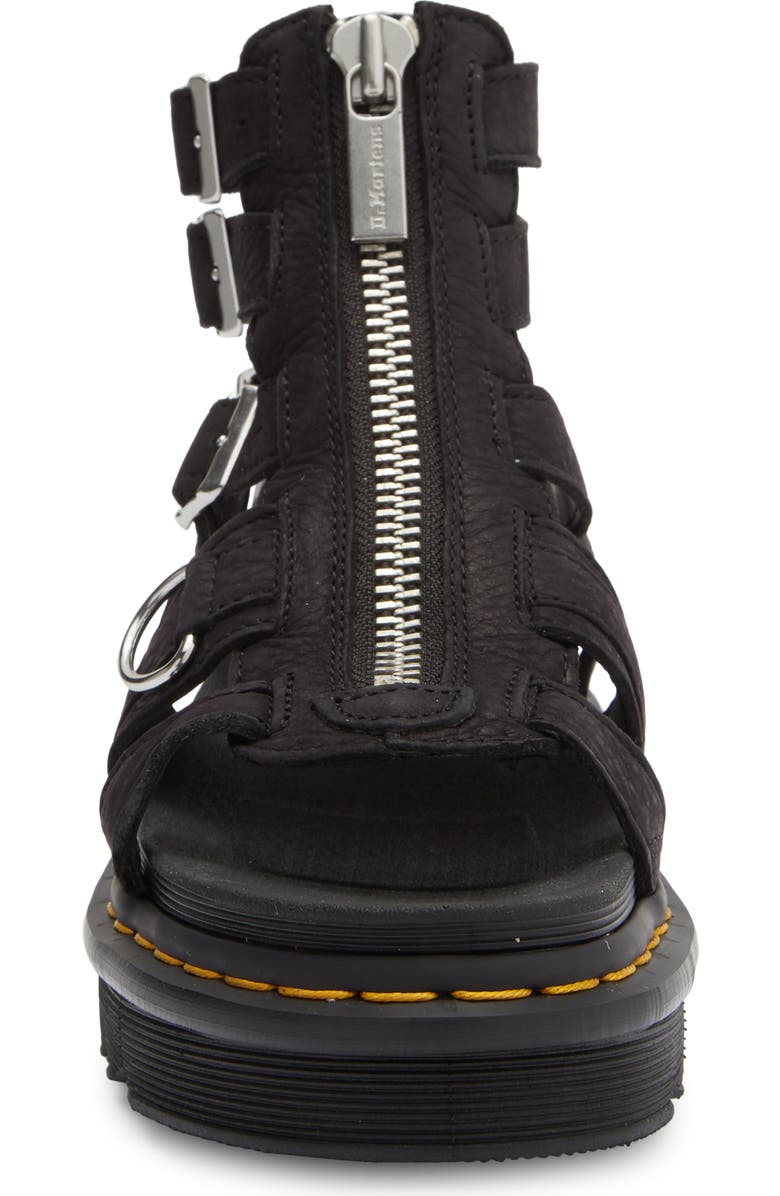 Dr. Martens Olson Gladiator Sandal, Alternate, color, Charcoal Grey