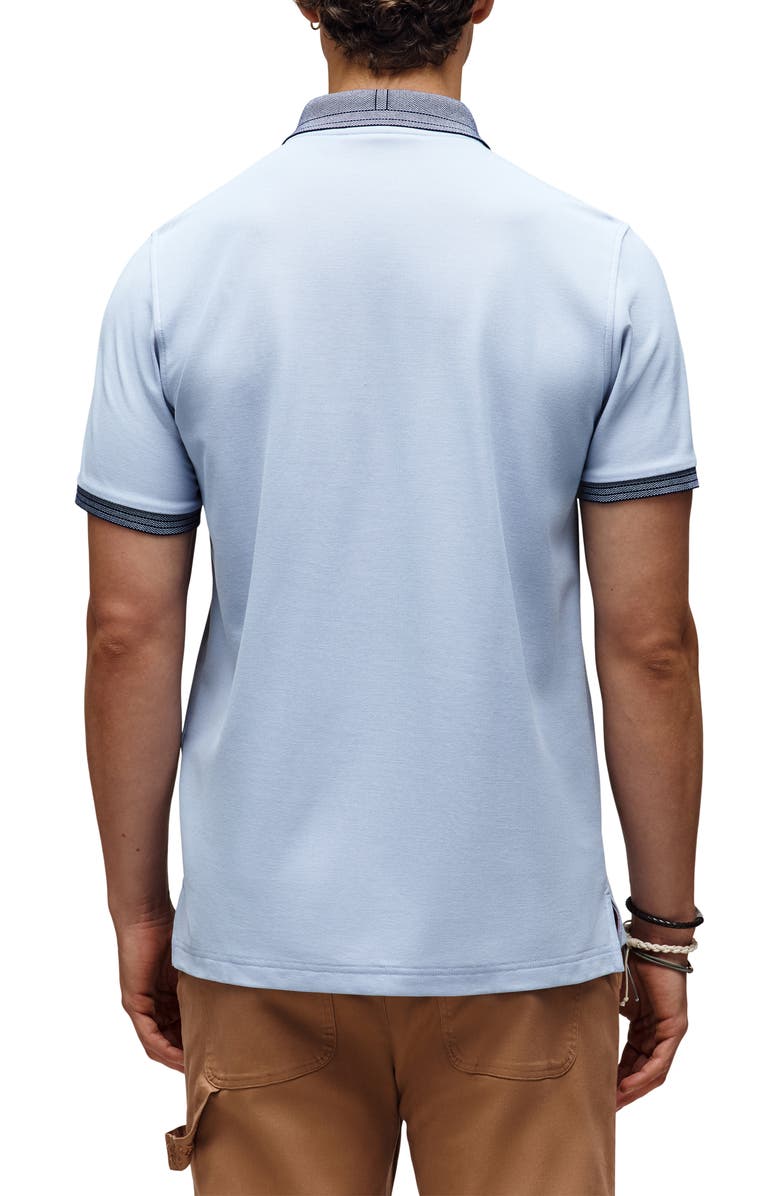 Psycho Bunny Murphy Pima Cotton Piqué Polo, Alternate, color, Zen Blue