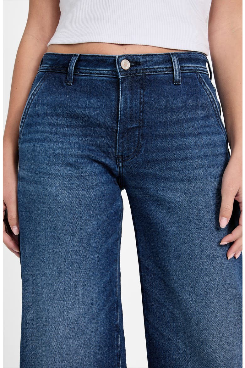 Zoya Crop Wide Leg Jeans, Alternate, color, CHEVAL