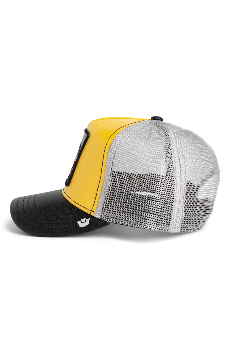 Goorin Bros. Courtside Mamba Trucker Cap, Alternate, color, Beam / Void