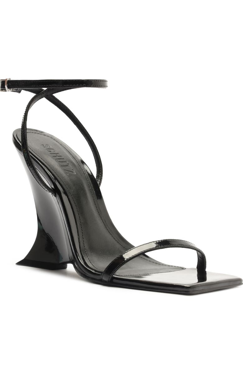 Schutz Siena Ankle Strap Wedge Sandal, Main, color,