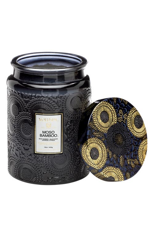 Voluspa Japonica Large Glass Jar Candle in Moso Bamboo 