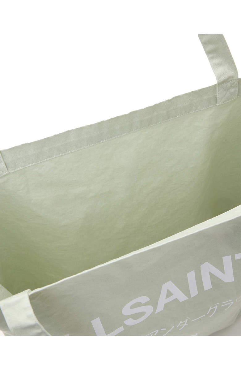 AllSaints Underground Tote, Alternate, color, Powdered Green