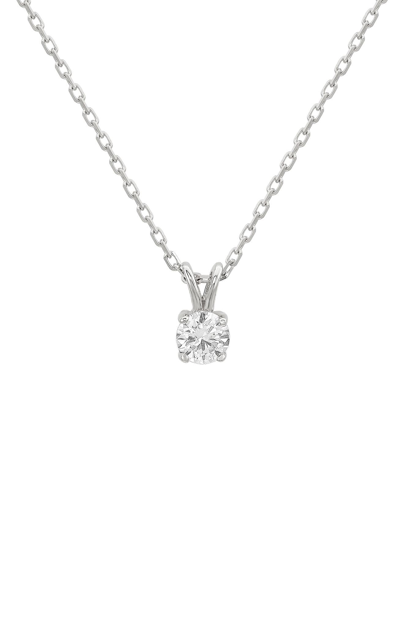 SUZY LEVIAN DIAMONDS 14K Gold Diamond Pendant Necklace - 0.15ct.