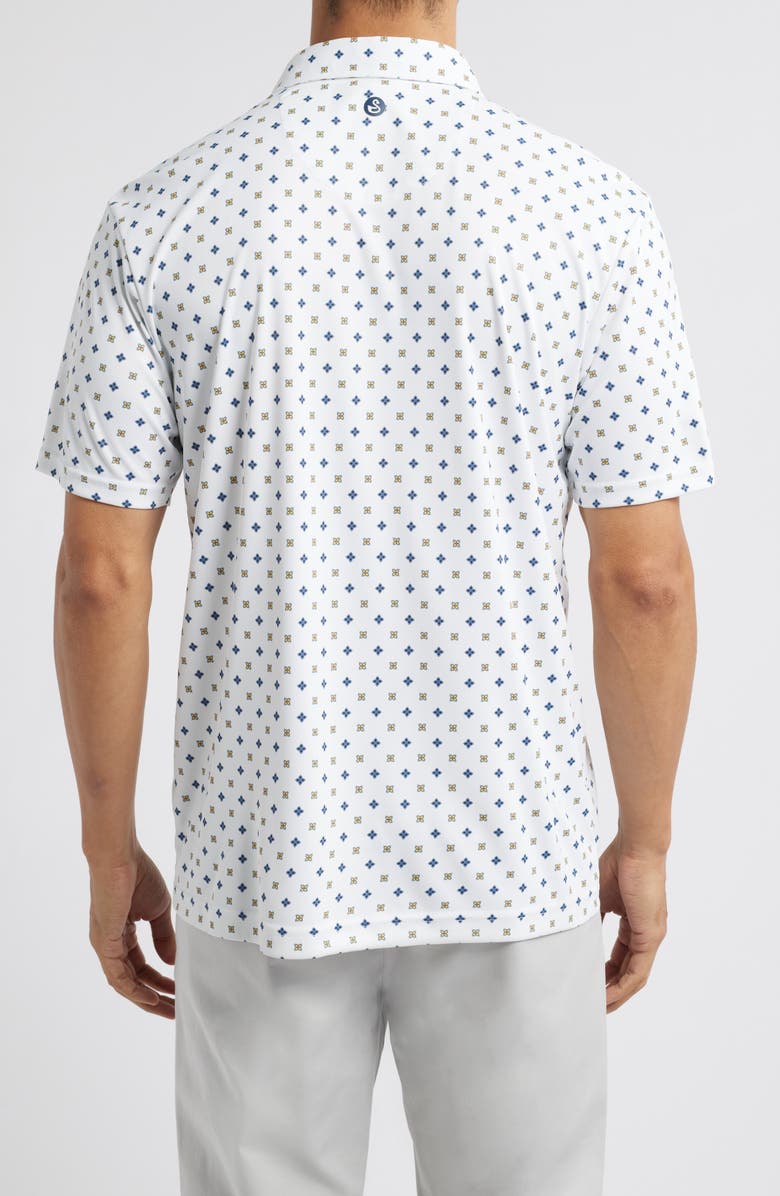 Swannies Ballard Medallion Print Golf Polo, Alternate, color, 