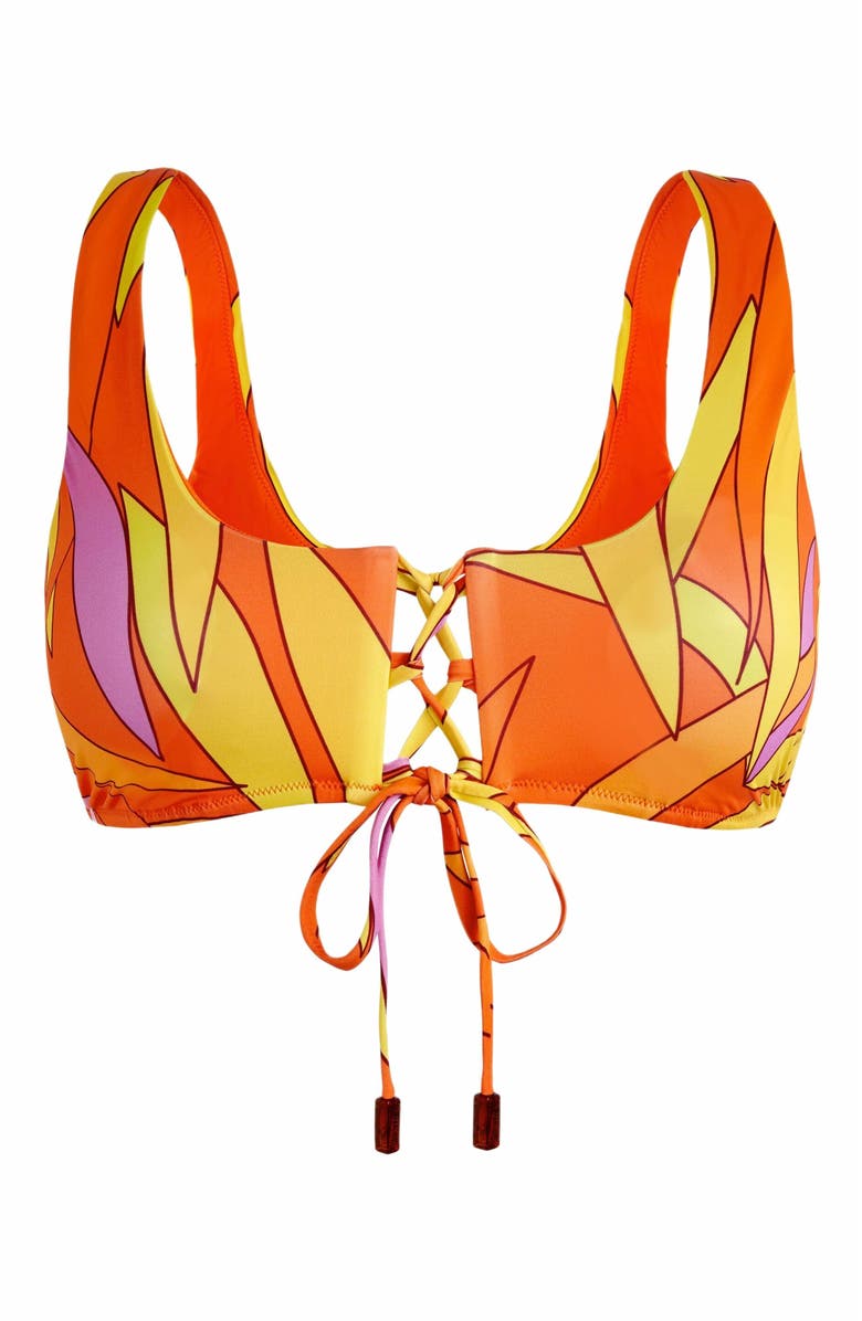 Vilebrequin Women's Madrague Bra-Style Bikini Top, Alternate, color, Abricot