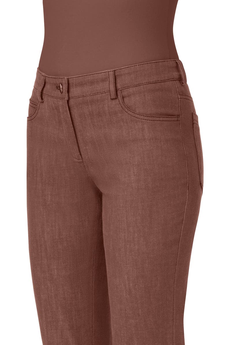 Akris Magda Straight Leg Jeans, Alternate, color, Vicuna