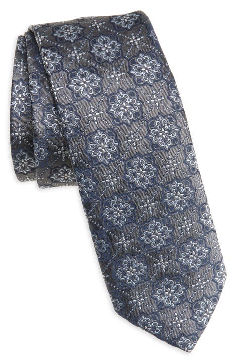 Cotton Jacquard Tie