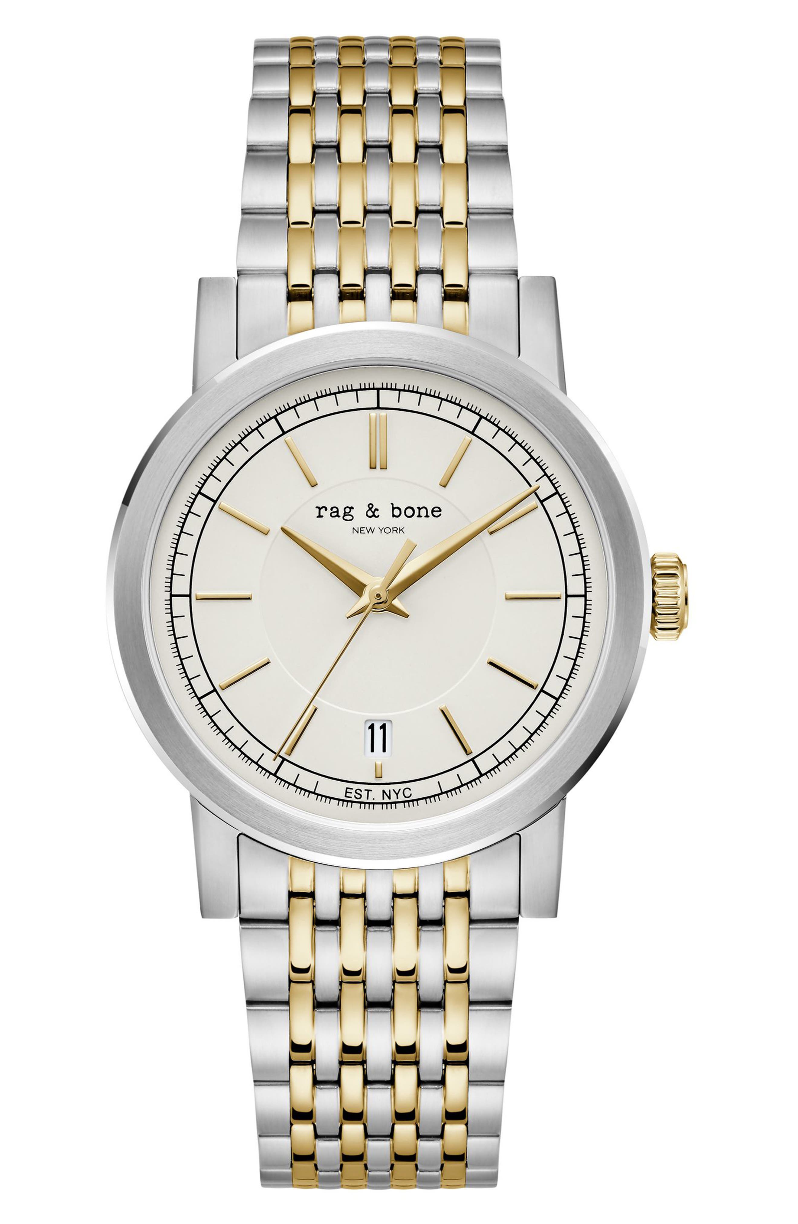 SILVER-TONE/ IVORY