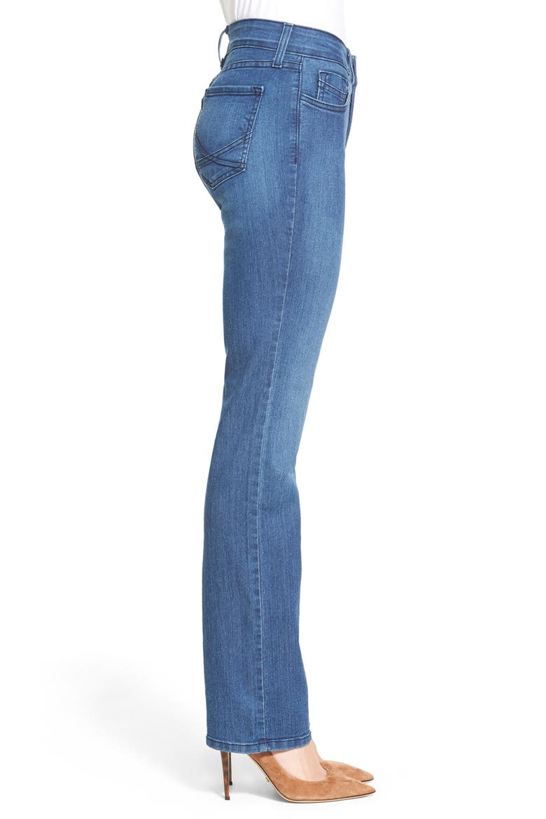 'Marilyn' Stretch Straight Leg Jeans, Alternate, color, YUCCA