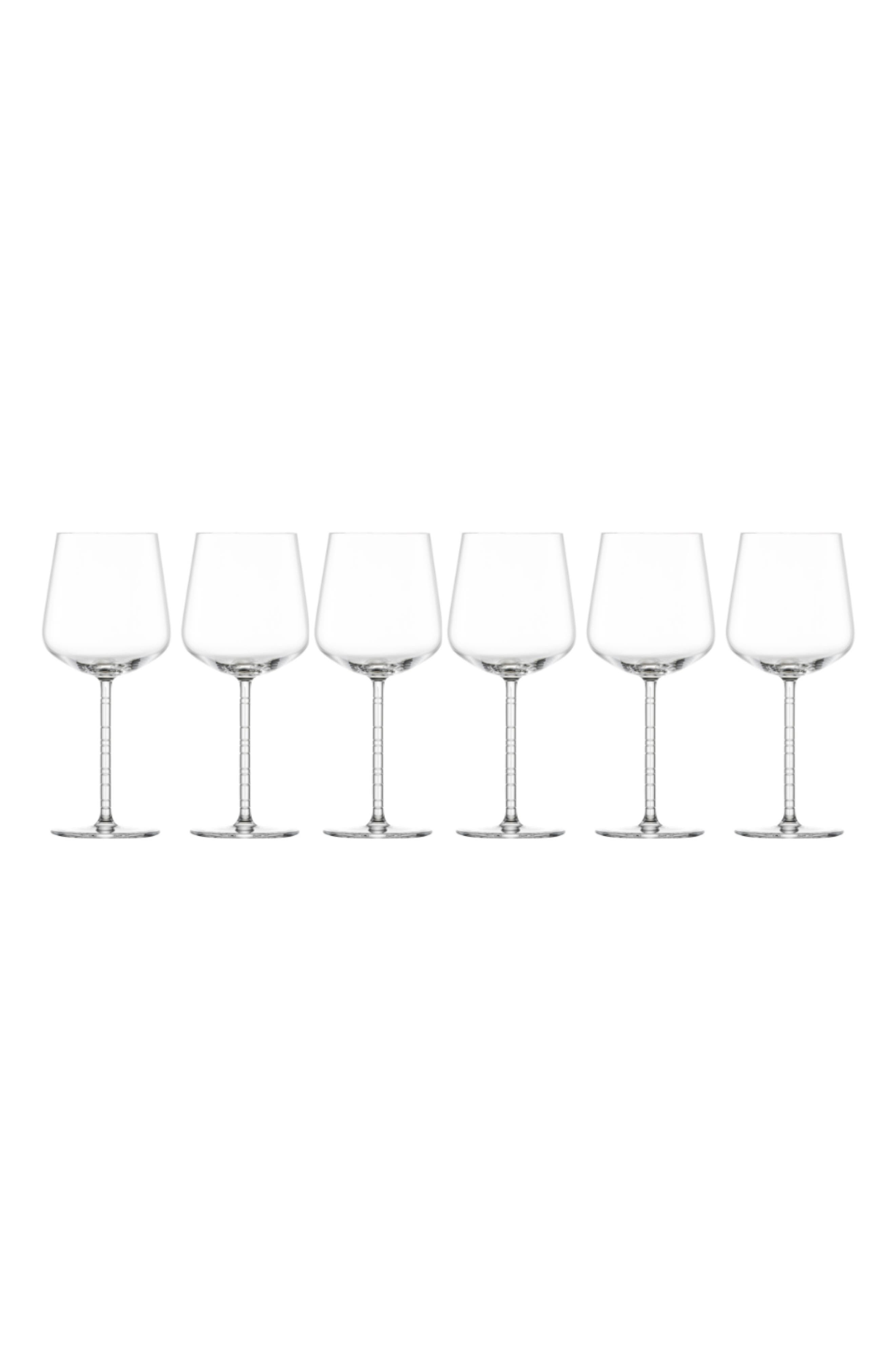 Fortessa Journey Set of 6 Beaujolais in Clear 