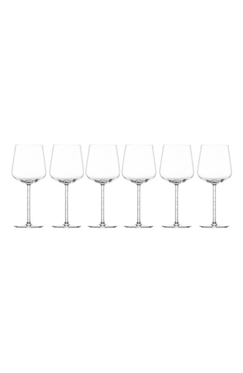 Fortessa Journey Set of 6 Beaujolais, Main, color, Clear