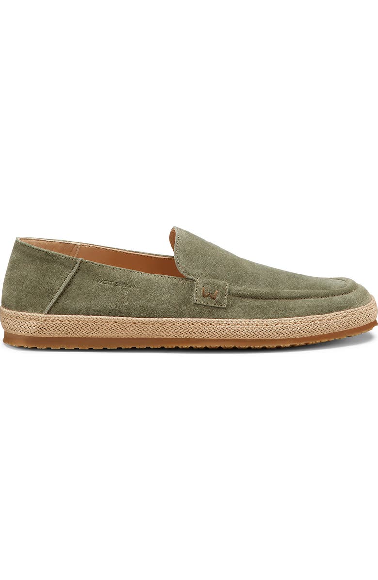 Stuart Weitzman Bala Slip-On Shoe, Alternate, color, Sage
