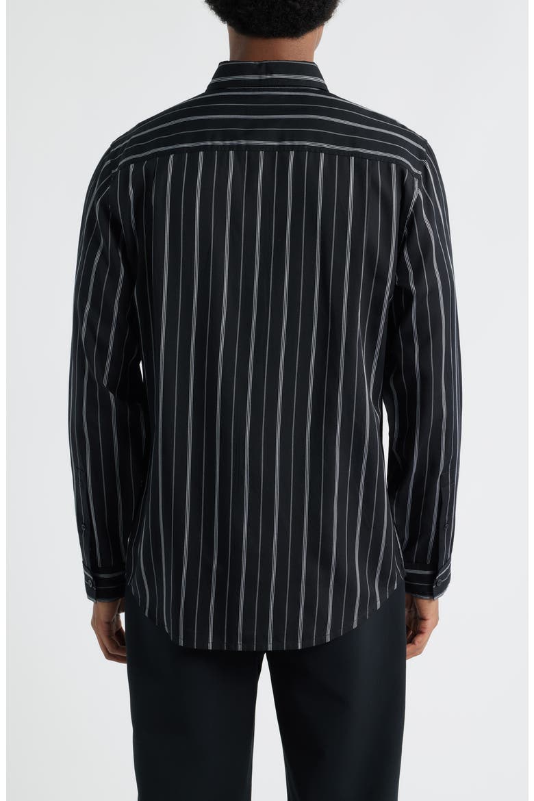 Stripe Long Sleeve Button-Up Shirt, Alternate, color, BLACK KIYOSHI STRIPE