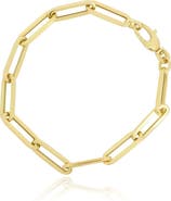 The Lovery Fine Jewelry Extra Large Paperclip Bracelet