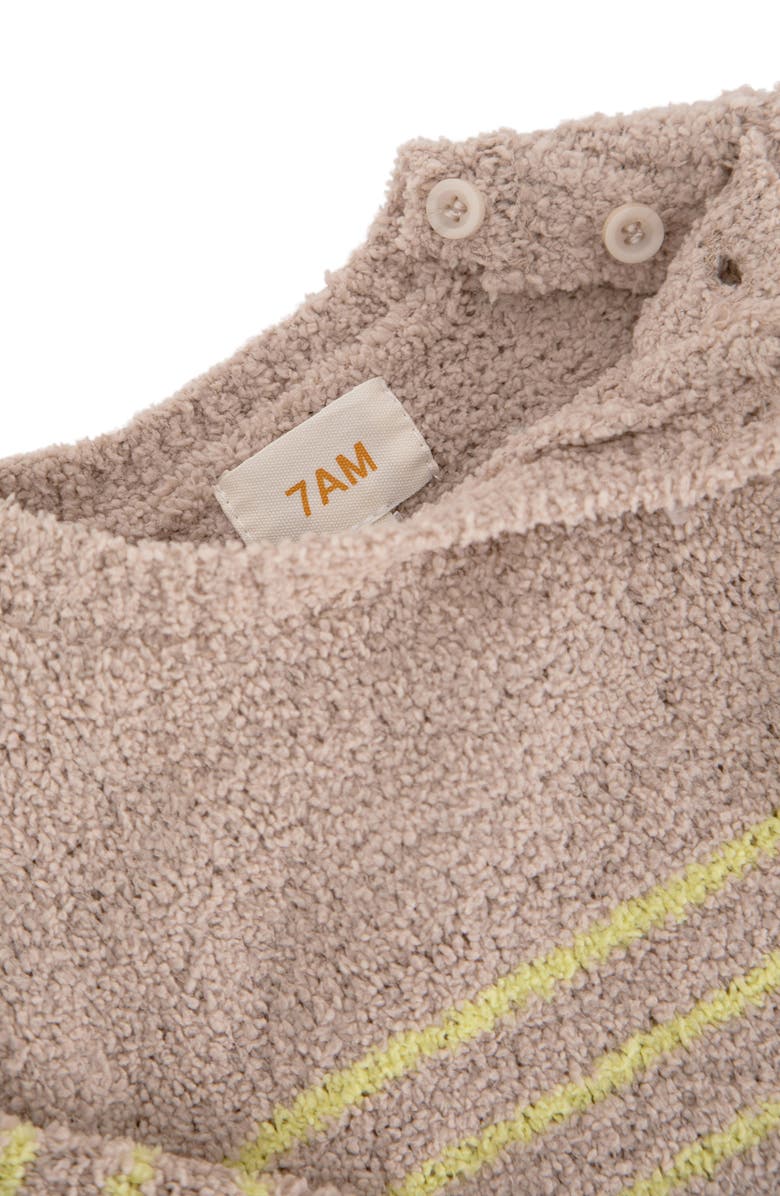 7 A.M. Enfant Long Sleeve Chenille Recycled Polyester Top, Alternate, color, 