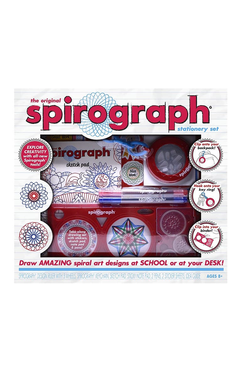 Kahootz The Original Spirograph Stationary Drawing Set, Main, color, Multicolored