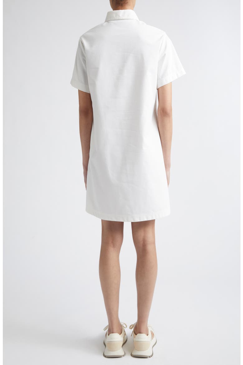 Eyelet Shift Dress, Alternate, color, WHITE