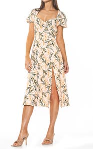 Alexia Admor Gracie Sweetheart Slit Dress
