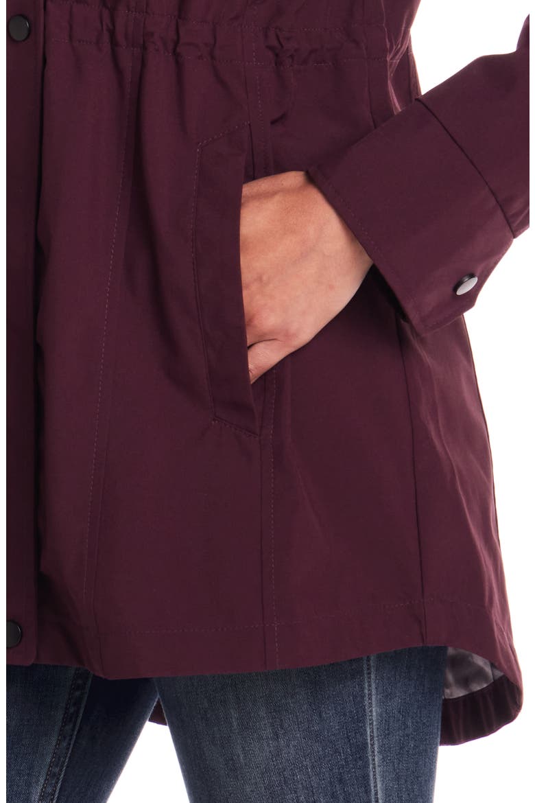 Packable Water Resistant Jacket, Alternate, color, BLACKBERRY