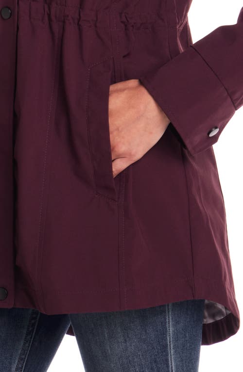 Gallery Packable Water Resistant Jacket In Brown