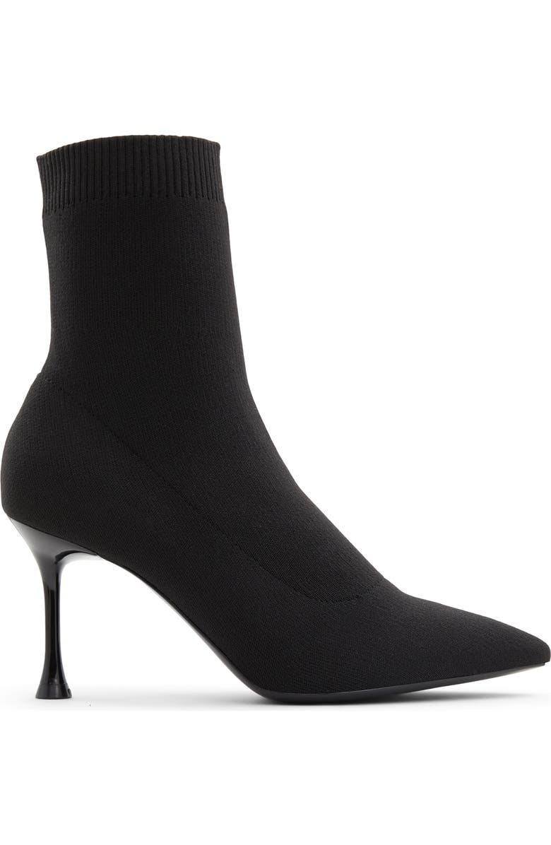 ALDO Phara Pointed Toe Sock Bootie, Alternate, color,