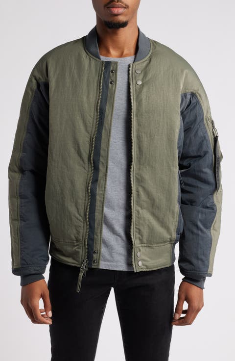 Down Insulated MA-1 Flight Jacket