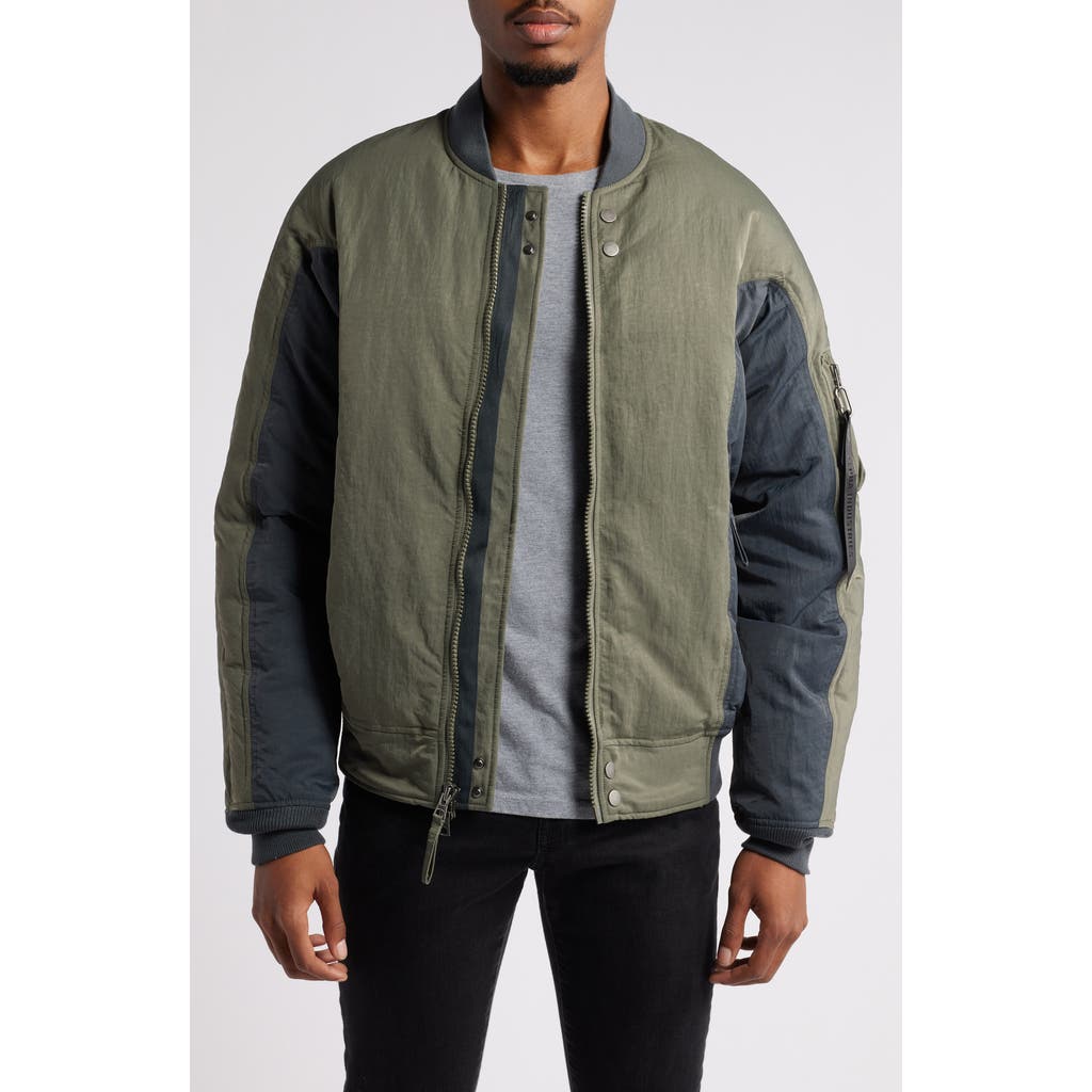 Alpha Industries Down Insulated MA-1 Flight Jacket in Field Gray  product