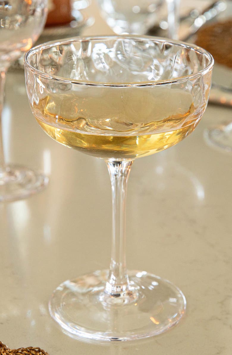 Juliska Puro Set of 2 Cocktail Coupes, Alternate, color, Clear