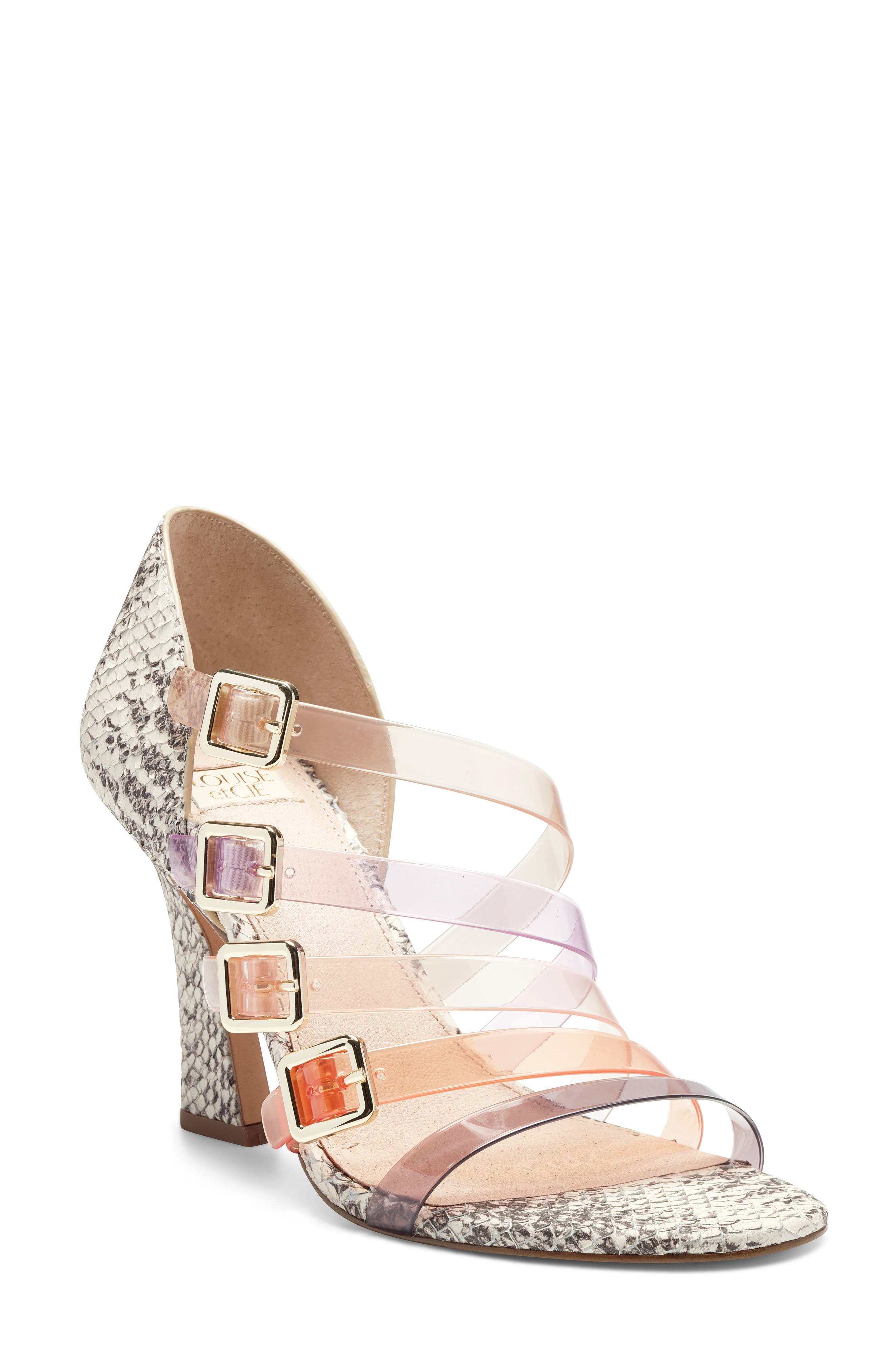 Louise et Cie Isoldah Strappy Buckle Sandal, Main, color, 