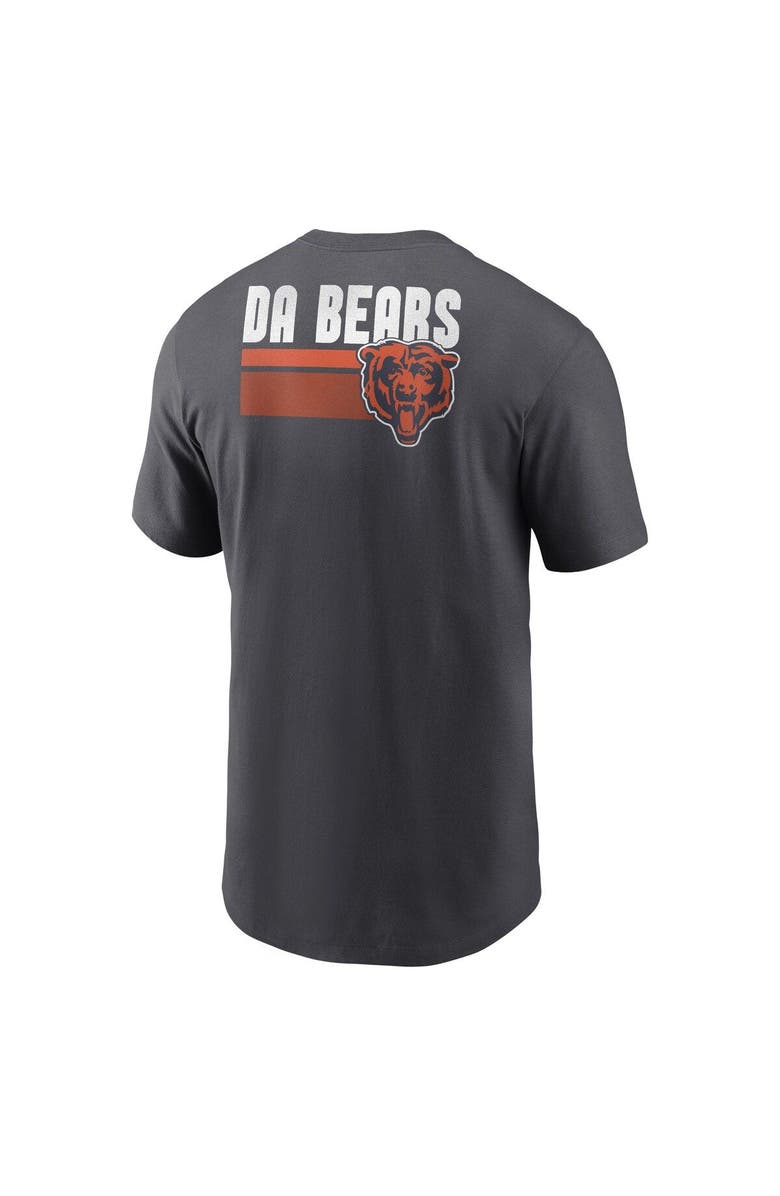 Nike Men's Nike Anthracite Chicago Bears Blitz Essential T-Shirt, Alternate, color, Anthracite