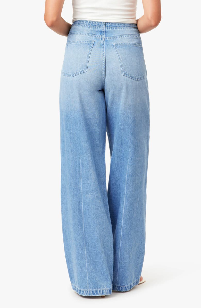 Habitual Lia Drawstring Wide Leg Jeans, Alternate, color, Blue Bell