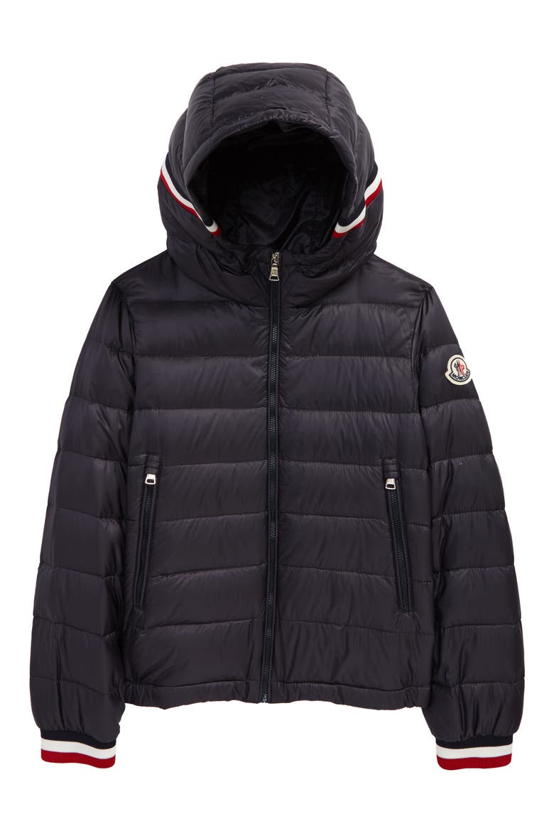 Kids' Giroux Water Resistant Down Puffer Jacket, Main, color, NAVY