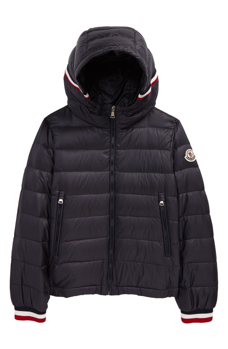 Moncler Kids' Giroux Water Resistant Down Puffer Jacket, Main, color,