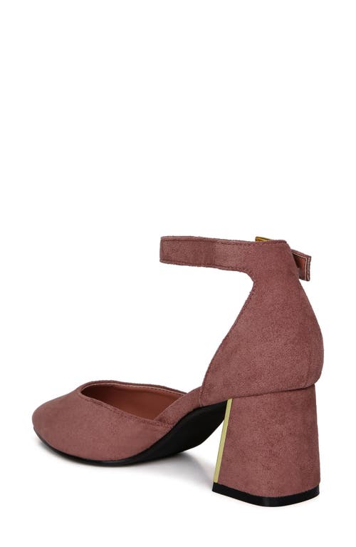 London Rag Rory Pointed Toe Pump In Pink