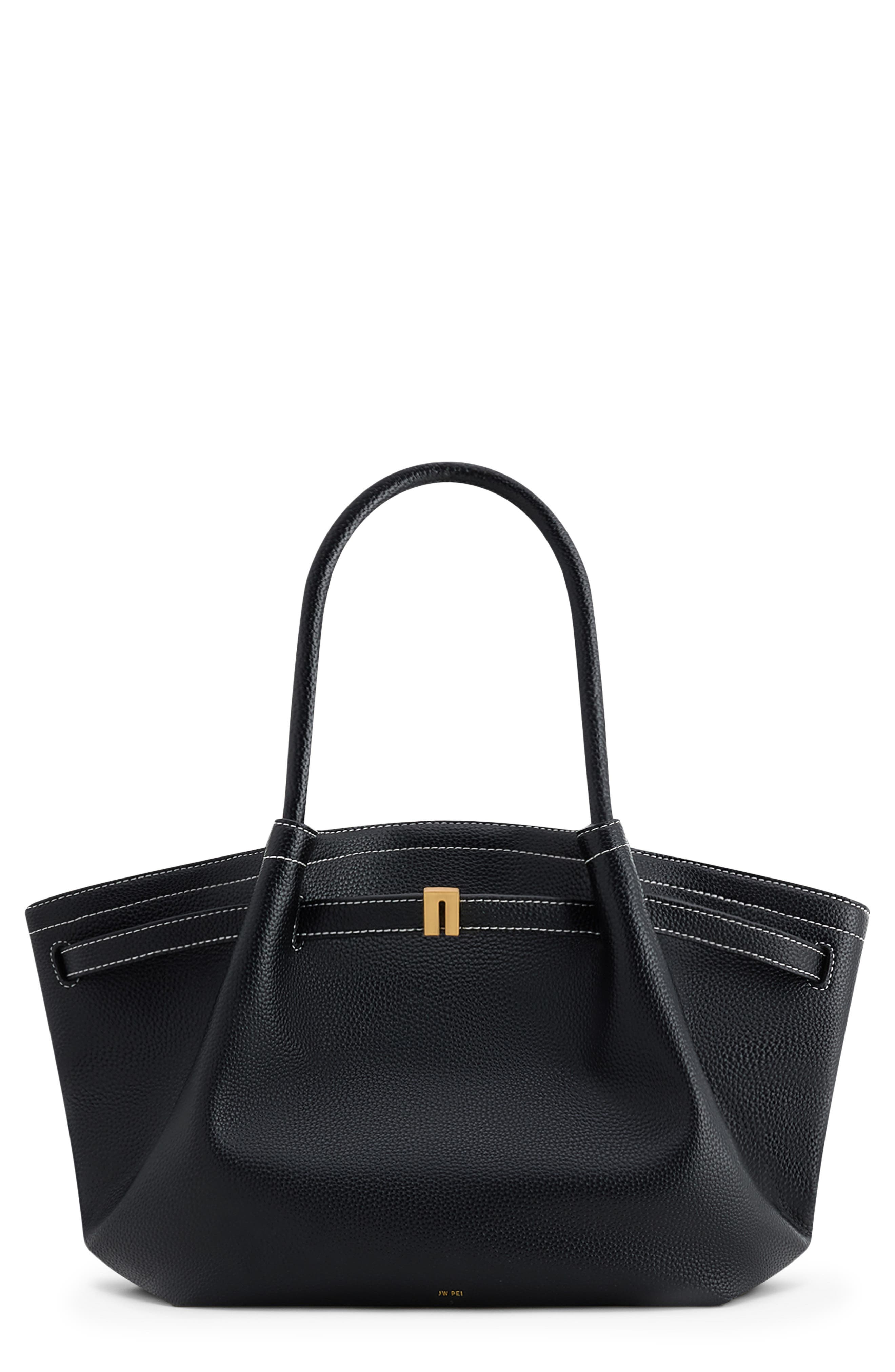 JW PEI Medium Hana Faux Leather Tote, Main, color, 