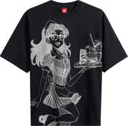 ICECREAM Order Up Cotton Jersey Graphic T-Shirt