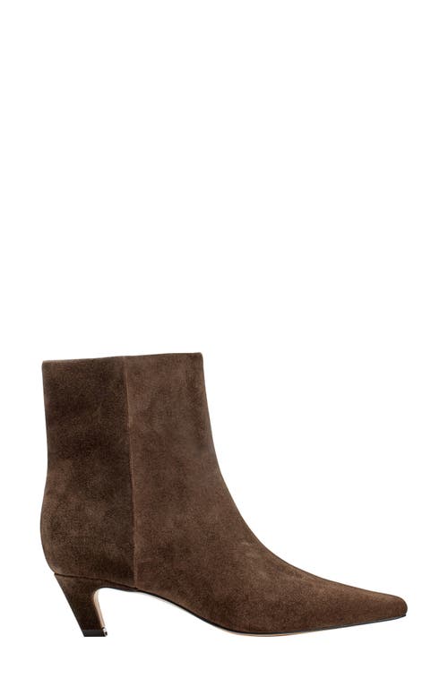 Marc Fisher Ltd Danai Kitten Heel Bootie In Brown