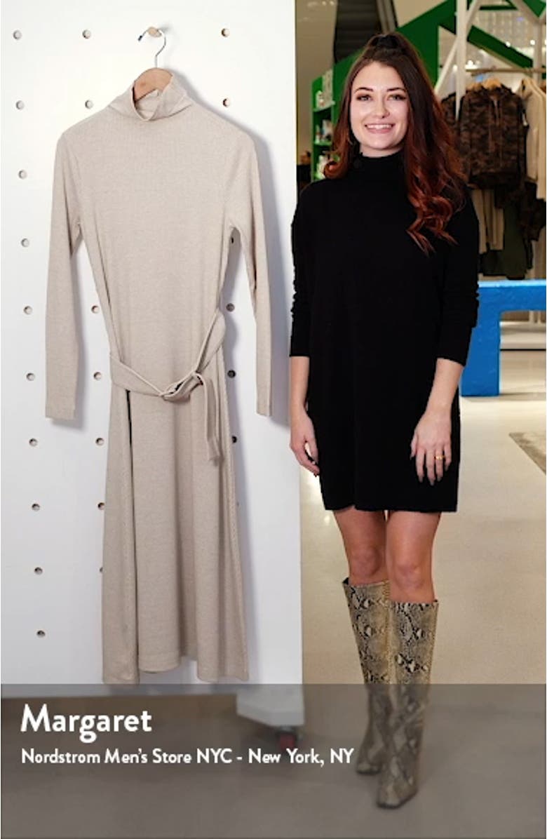 Melissah Knit Long Sleeve Midi Dress, sales video thumbnail