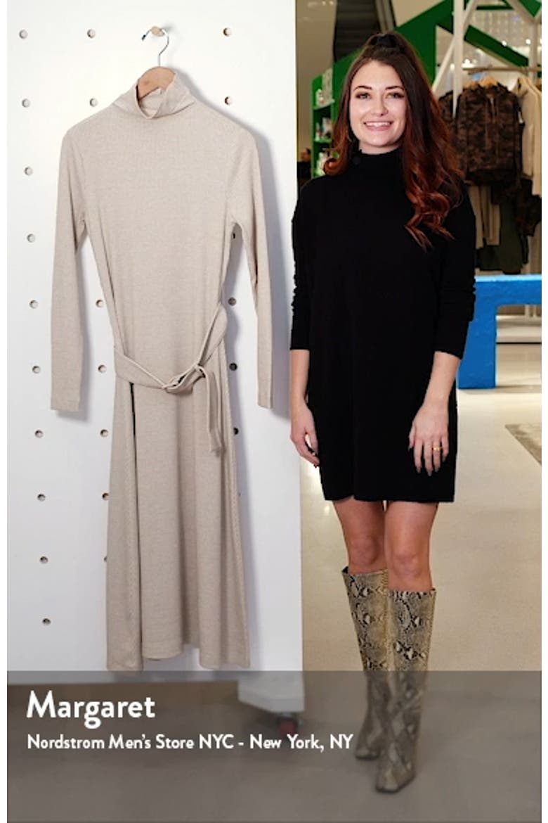 Melissah Knit Long Sleeve Midi Dress video