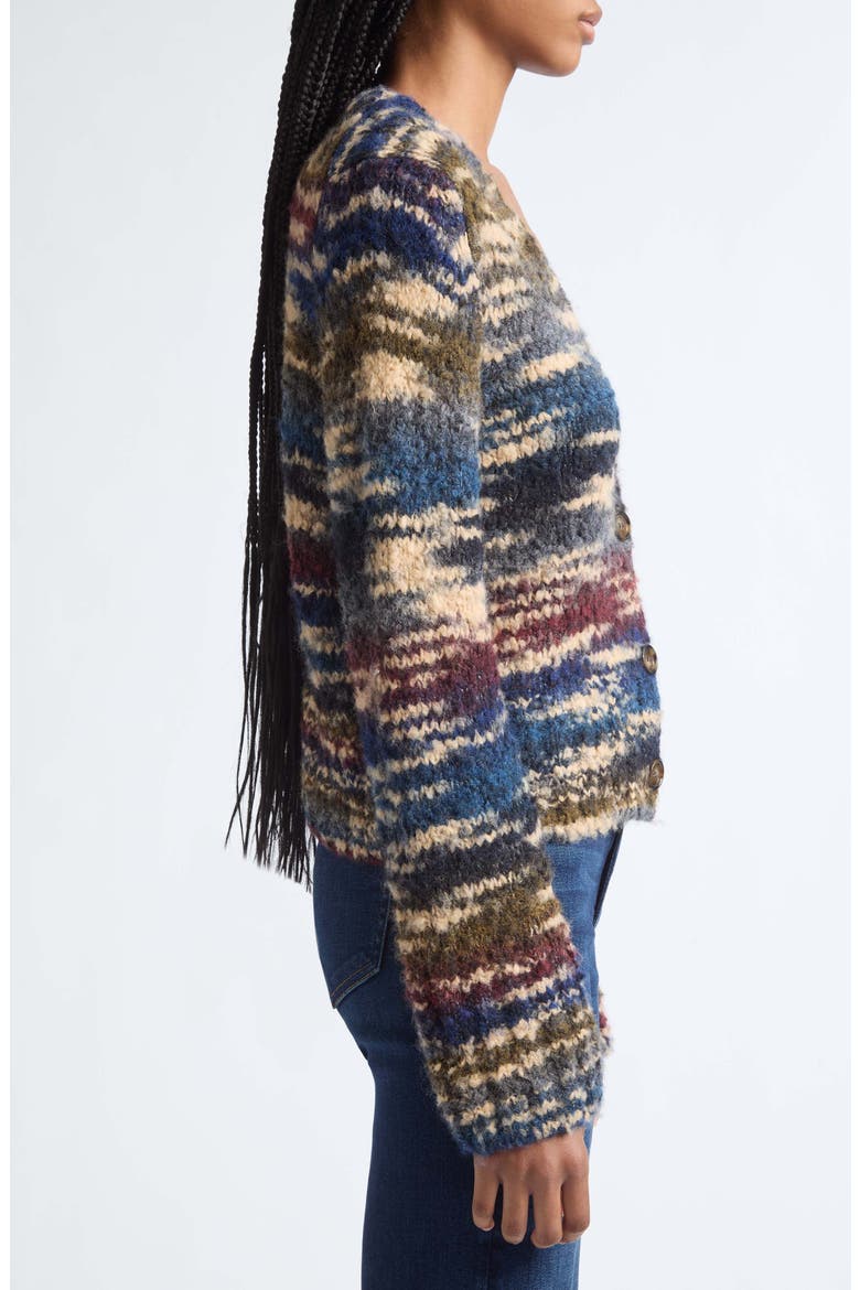 Monae Cardigan, Alternate, color, TEAL MULTI