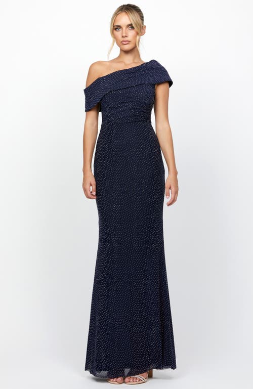 Bariano Tindra Asymmetric Maxi in Navy 