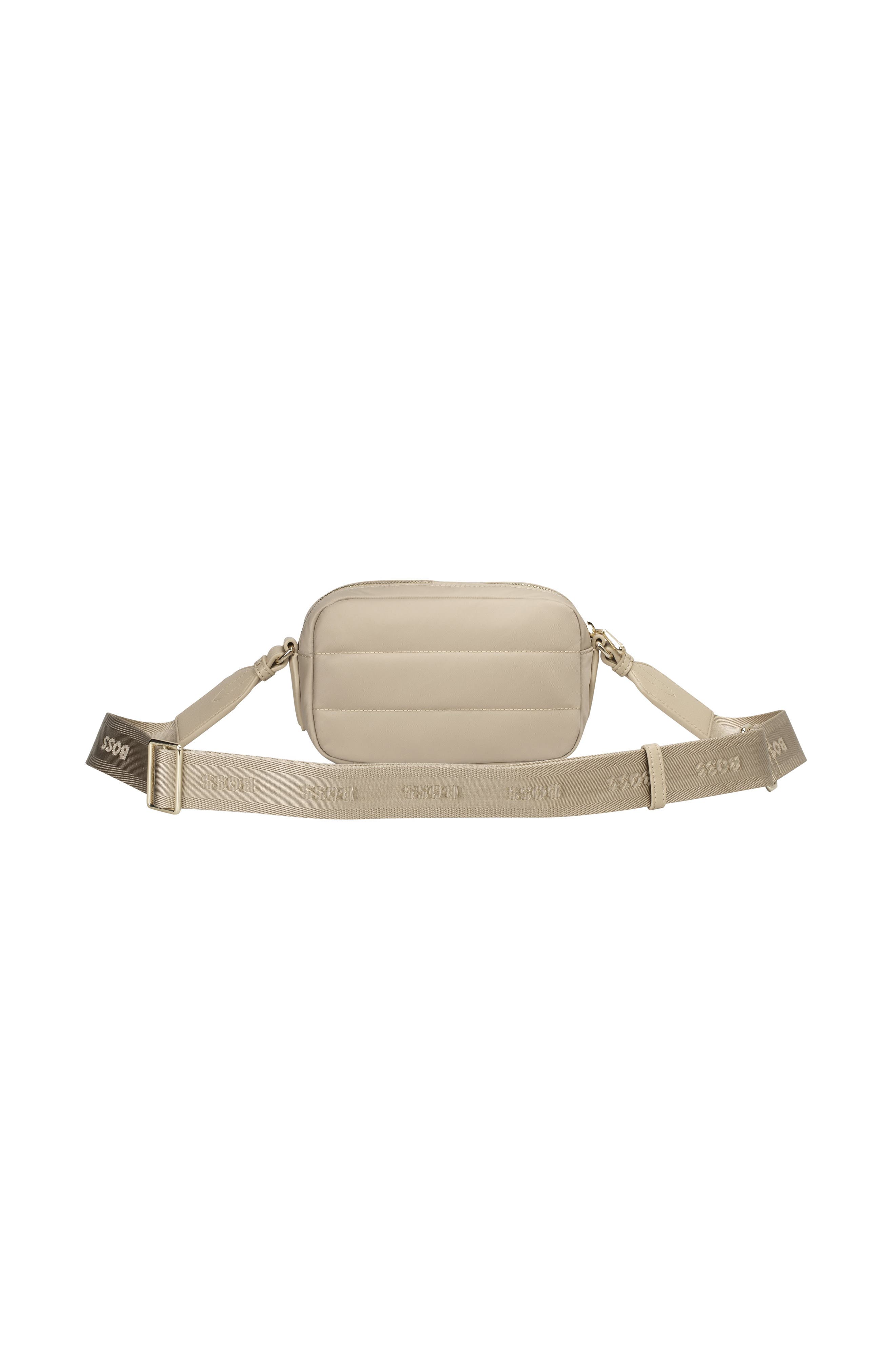 Sandy Recycled Polyester Crossbody Bag, Alternate, color, LIGHT BEIGE