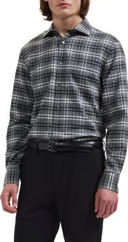 Bugatchi Axel Cotton Blend Button Up Shirt