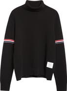 Thom Browne Cashmere Blend Turtleneck Sweater
