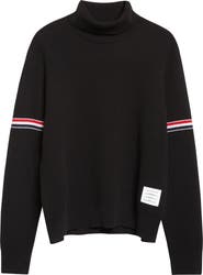 Thom Browne Cashmere Blend Turtleneck Sweater
