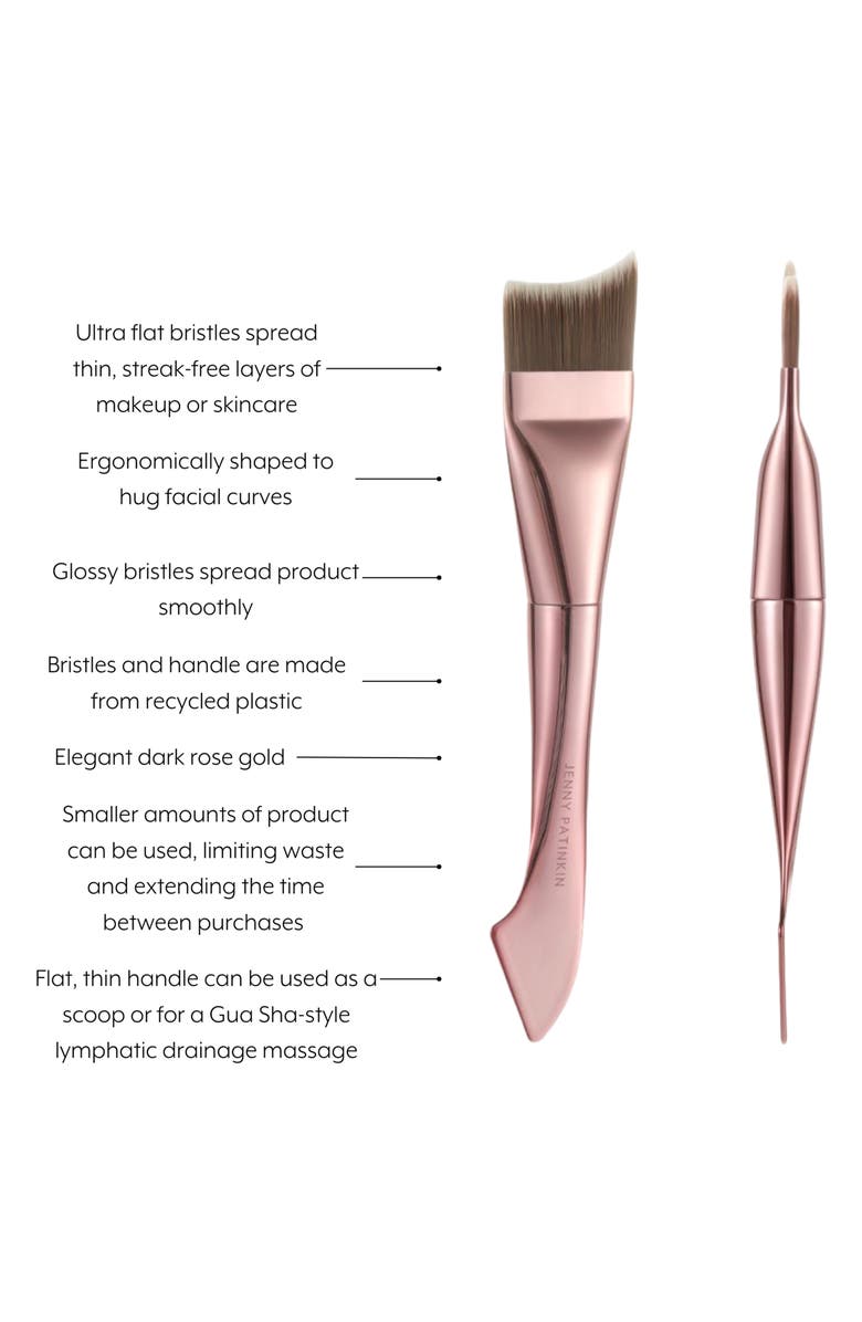 Jenny Patinkin Sheer Beauty Ultra Thin Cosmetic Brush, Alternate, color, Rose Gold
