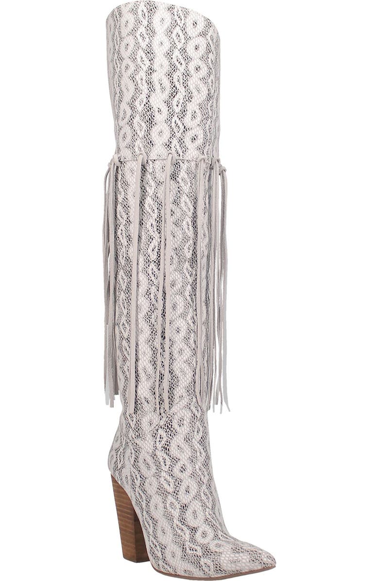 Dingo Kitty Kat Over the Knee Boot, Main, color,