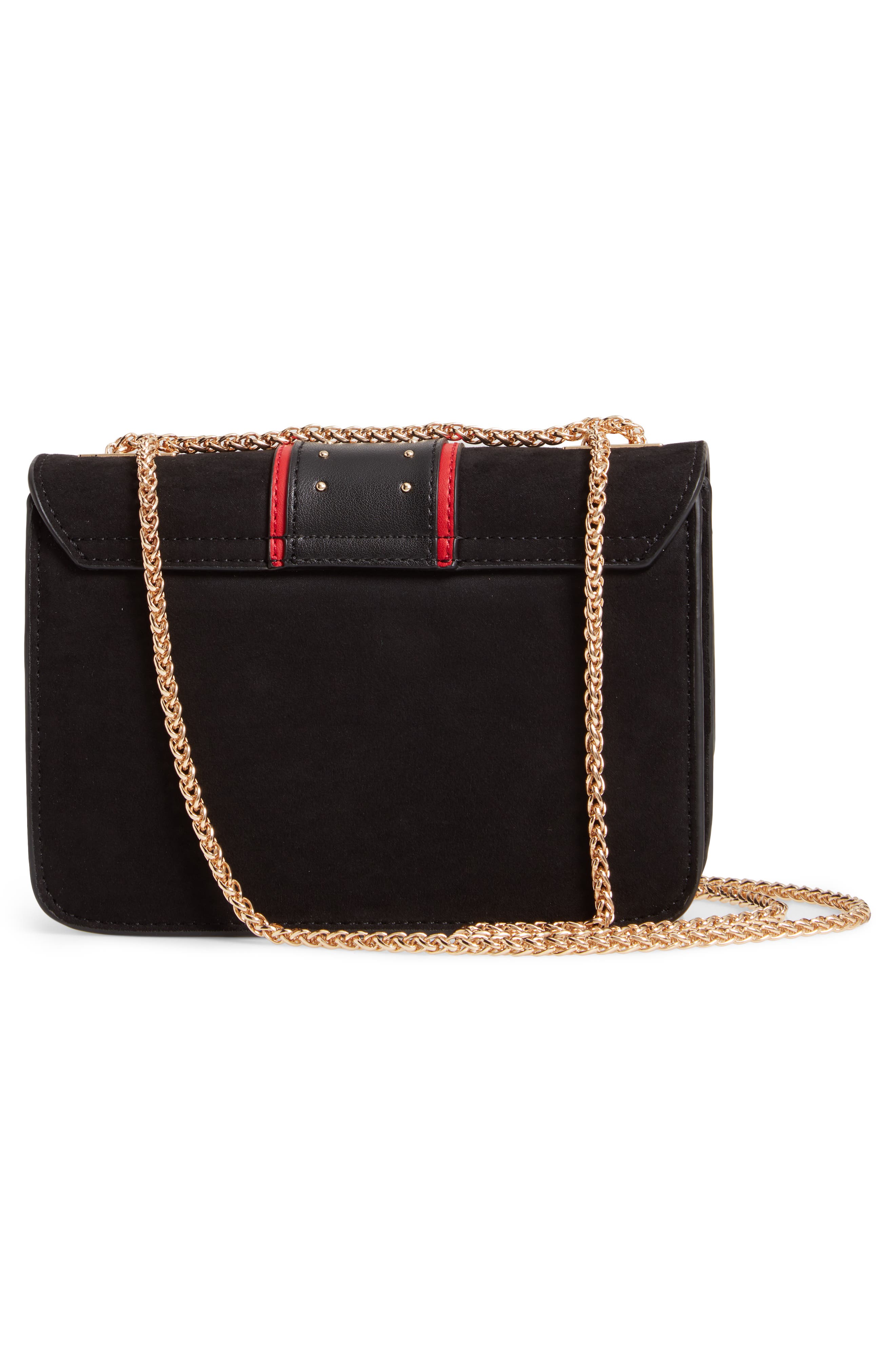Panther Crossbody Bag, Alternate, color, BLACK
